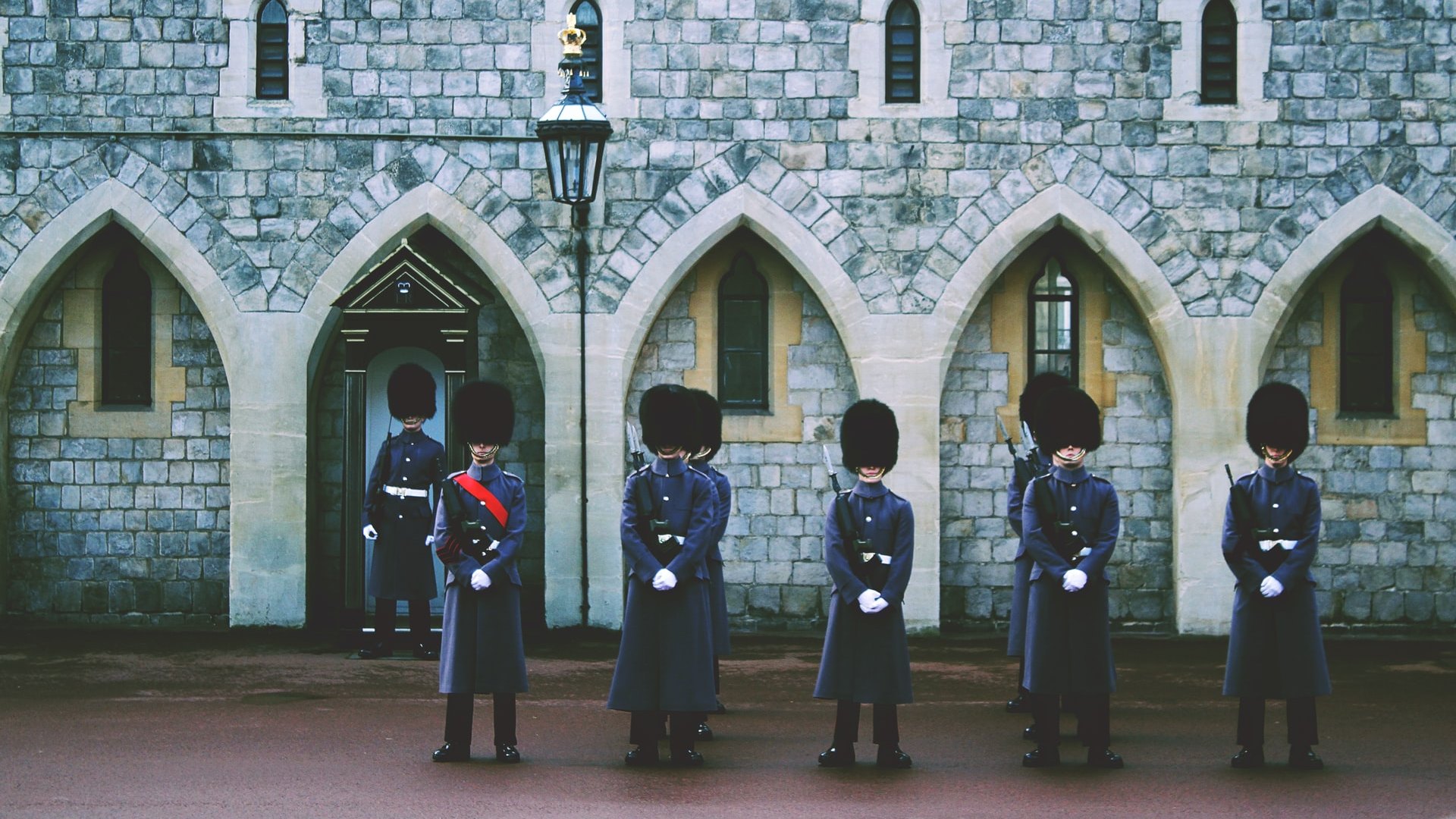 Buckingham Palace and the changing of the guard